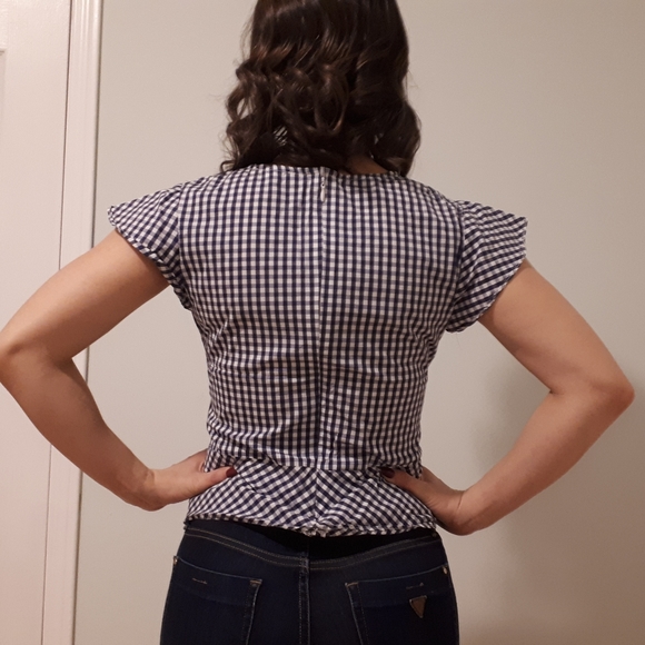 GUC Gingham Blouse - Picture 3 of 4